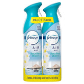 Febreze Air Mist Odor-Fighting Air Freshener - Bora Bora Waters - 8.1oz/2pk: Dye-Free, Phthalate-Free