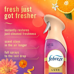 Febreze Luxe Air Mist - Summer Golden Hour - 8.1oz