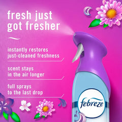 Air Fresheners Febreze Air Gain Moonlight Breeze - 8.1oz: Aerosol, Non-Powered