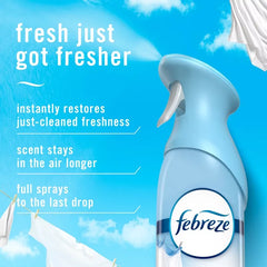 Febreze Air Mist Odor-Fighting Air Freshener - Linen & Sky - 8.1oz/2ct