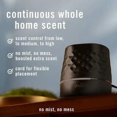 Febreze Black Plug Scent Booster Oil Diffuser Air Freshener Holder Unscented: 1-Pack, Electric, Holder