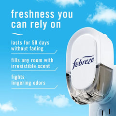Febreze Plug Triple Air Freshener Refills - Twilight Lavender - 3ct: Electric, Oil