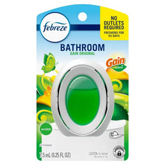 Febreze Gain Original Bathroom Air Freshener: Oil, 0.25 Net Weight, Non-Powered