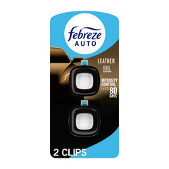 2ct Febreze Auto Leather