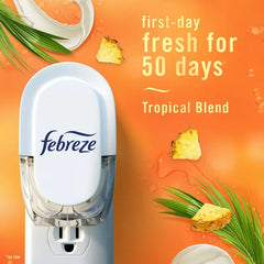 Febreze Luxe Plug Dual Air Freshener Refills - Tropical Blend - 1.75 fl oz/2ct: Electric, Oil