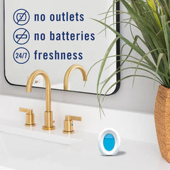 Febreze Odor-Eliminating Small Spaces Air Freshener - Linen & Sky - 1ct: Non-Powered, Oil, 0.25oz