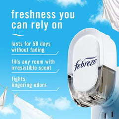 Febreze Downy Infusions Calm Plug Dual Air Freshener Refill - Lavender & Vanilla Bean - 1.75 fl oz/2pk