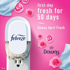 Febreze Odor-Fighting Fade Defy Plug Air Freshener Refill - April Fresh - 0.87 fl oz/3pk: Electric, Oil, Disposable
